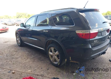 2011 Dodge Durango Citadel z USA, uszkodzony, nr VIN 1D4SE5GT1BC595016